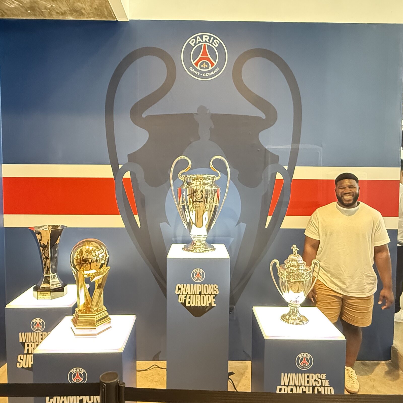 Paris Saint-Germain trophy room